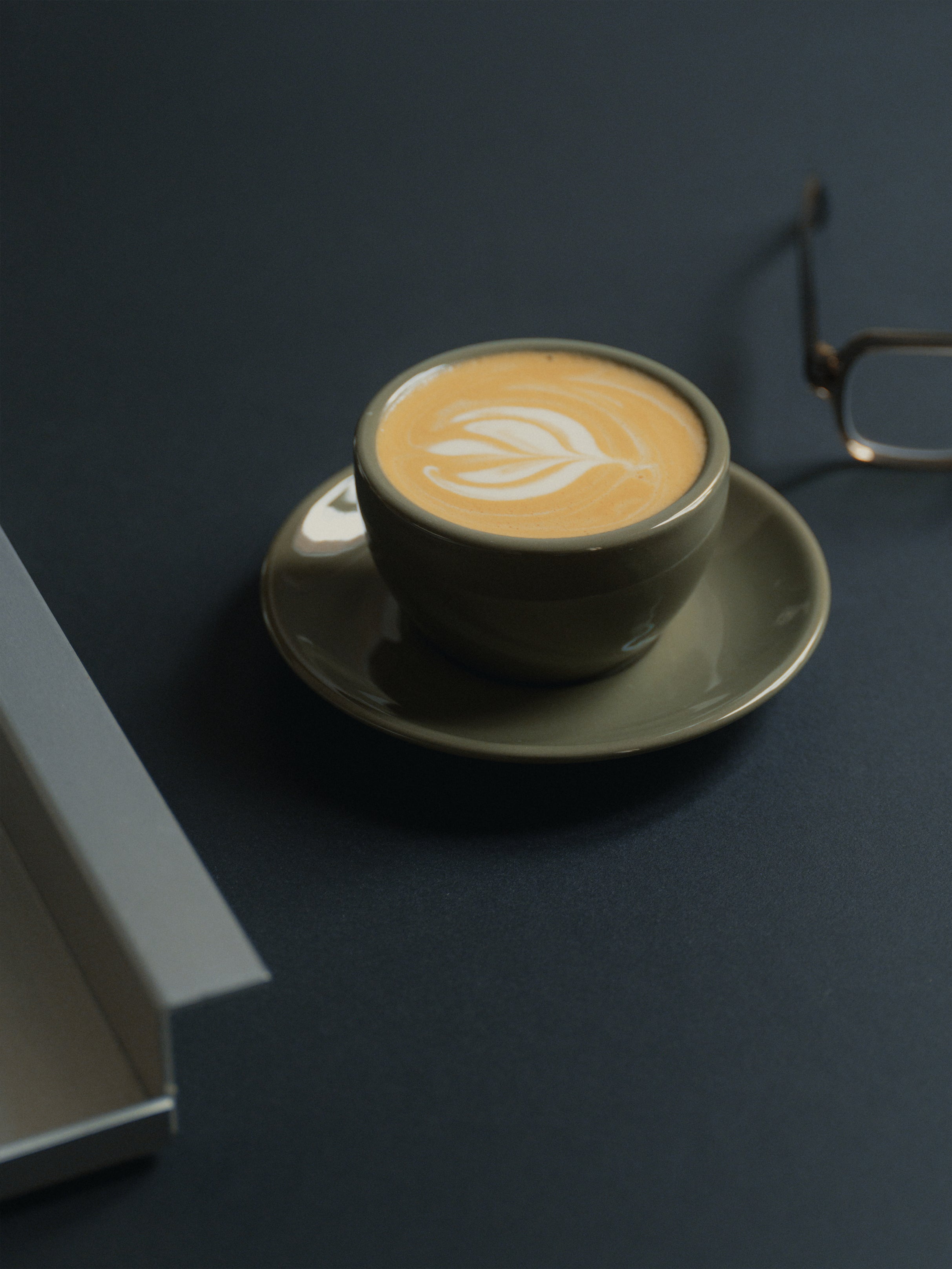 Cappuccino, forestis green, set of 2