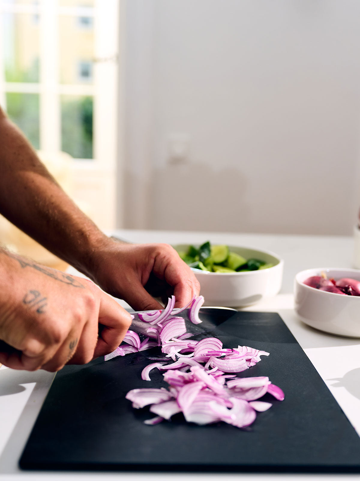 Cutting Board extra large, black