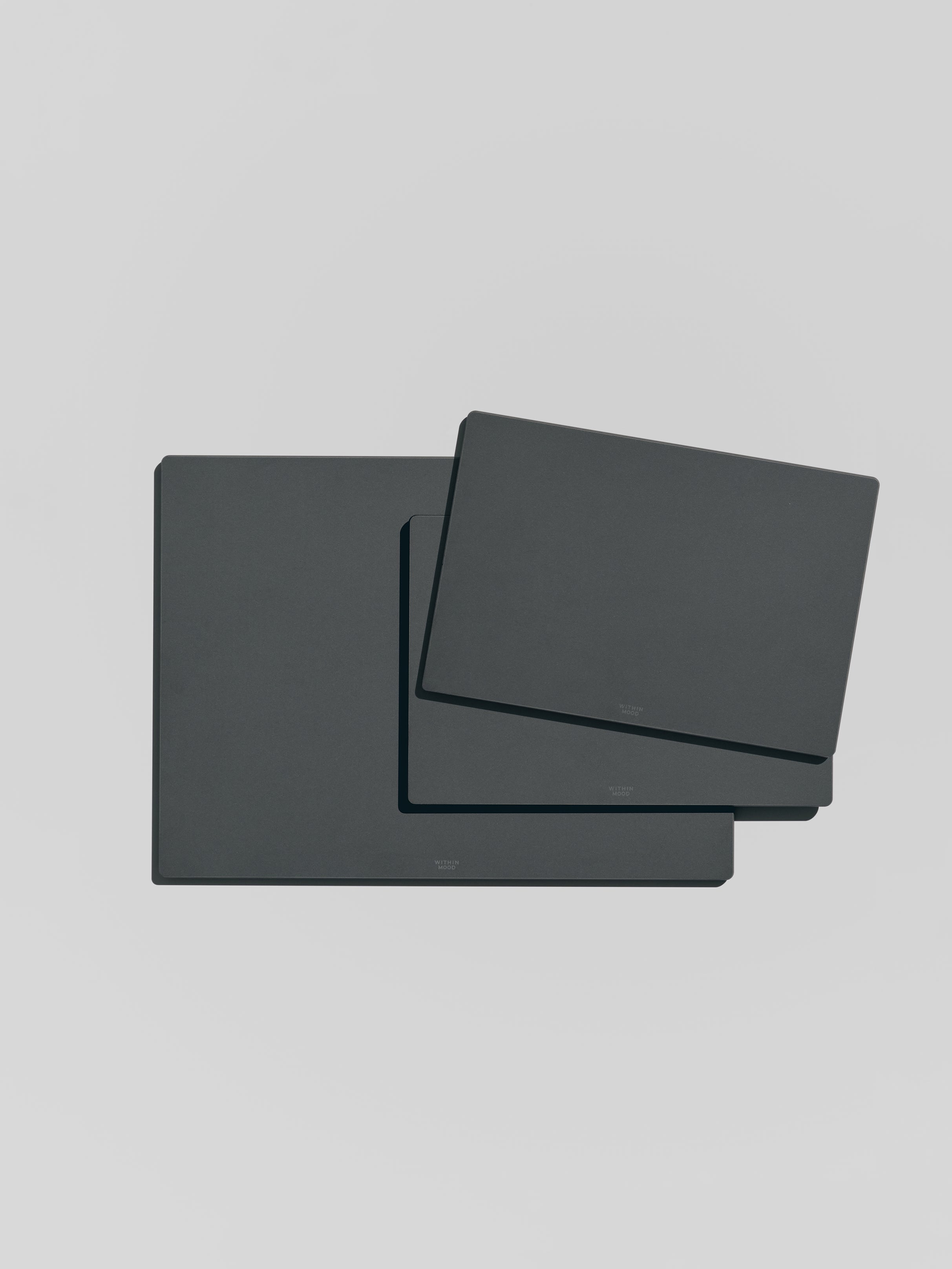 Cutting Board Bundle (2 Sizes), 2x small + 1x large, grey