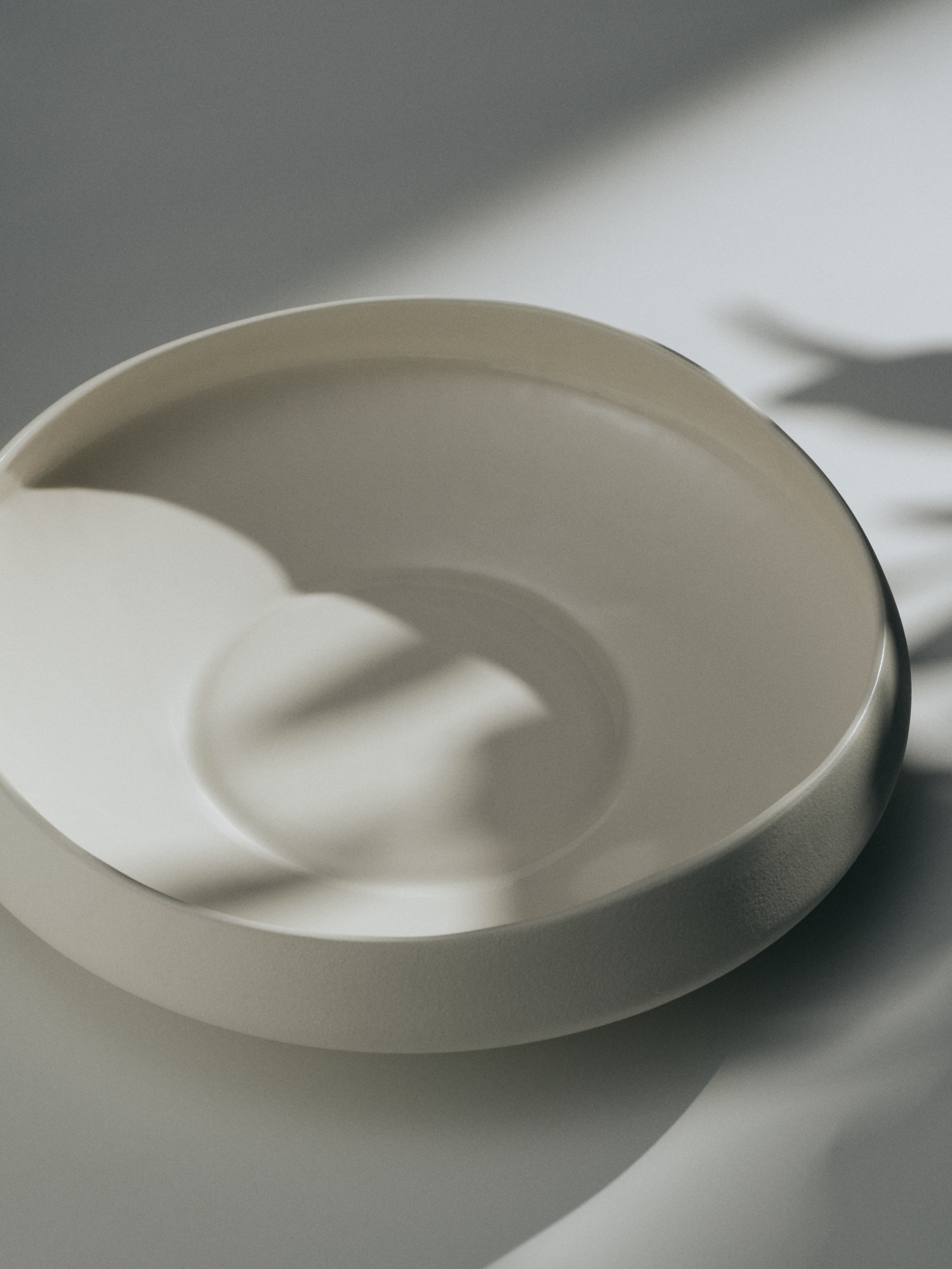 Centerpiece large, offwhite