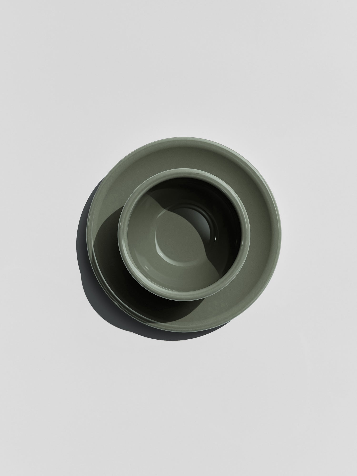 Cappuccino, forestis green, set of 2