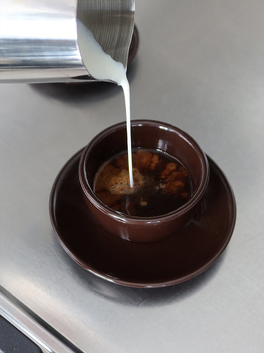Cappuccino, raw cacao, set of 2