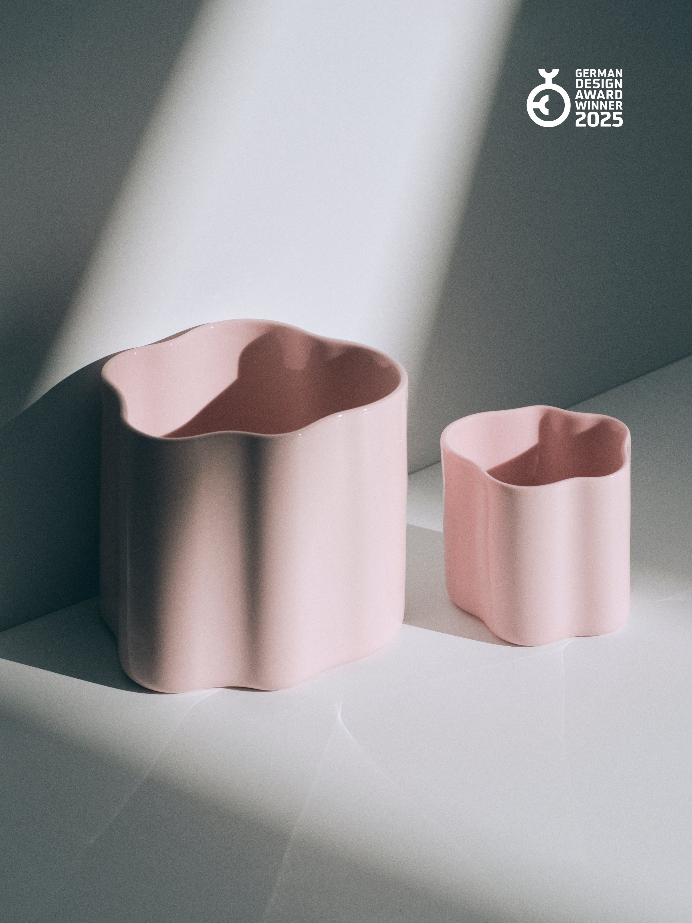 Cloud Jar medium, milky pink