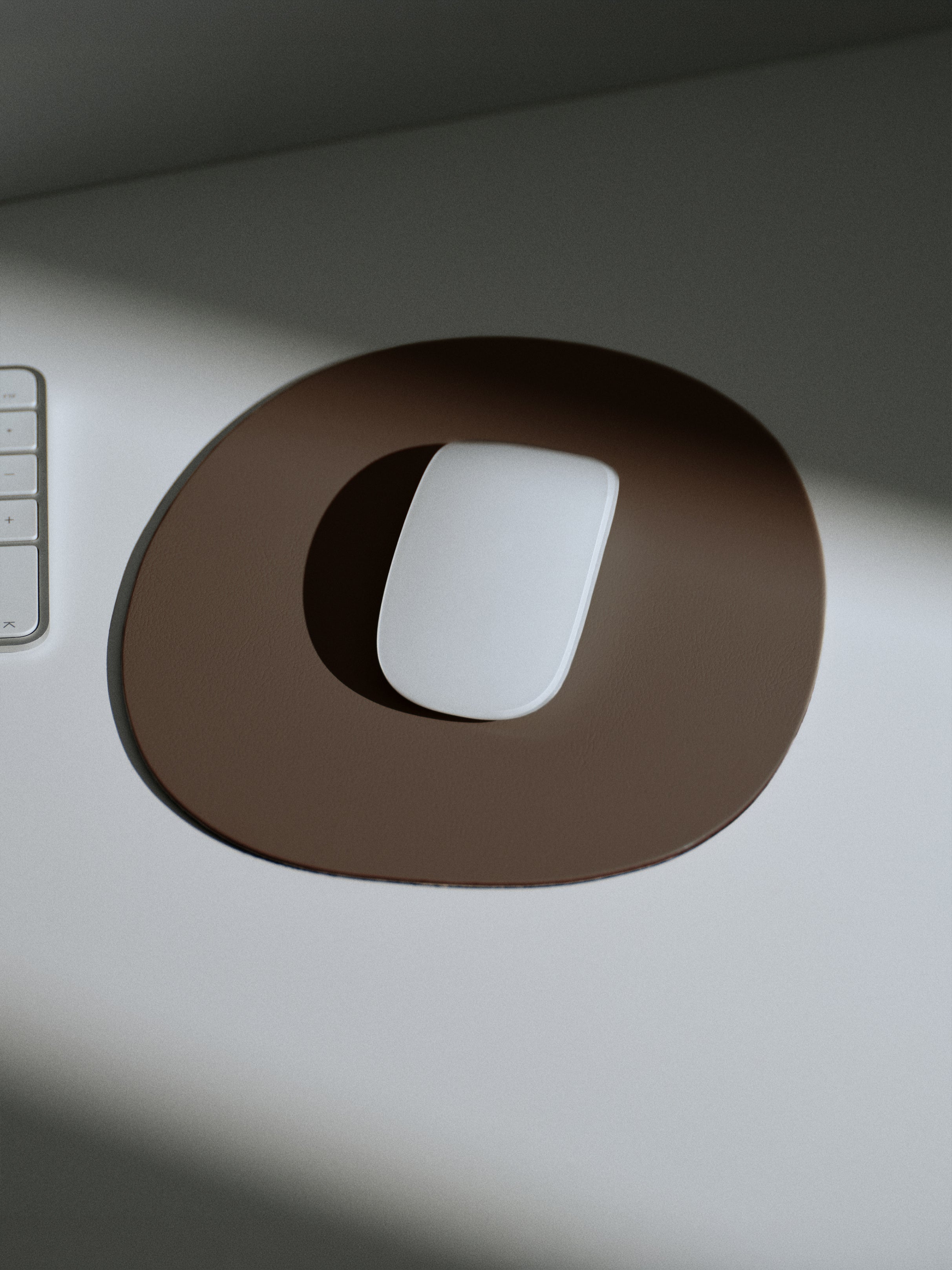 Mousepad, darkbrown
