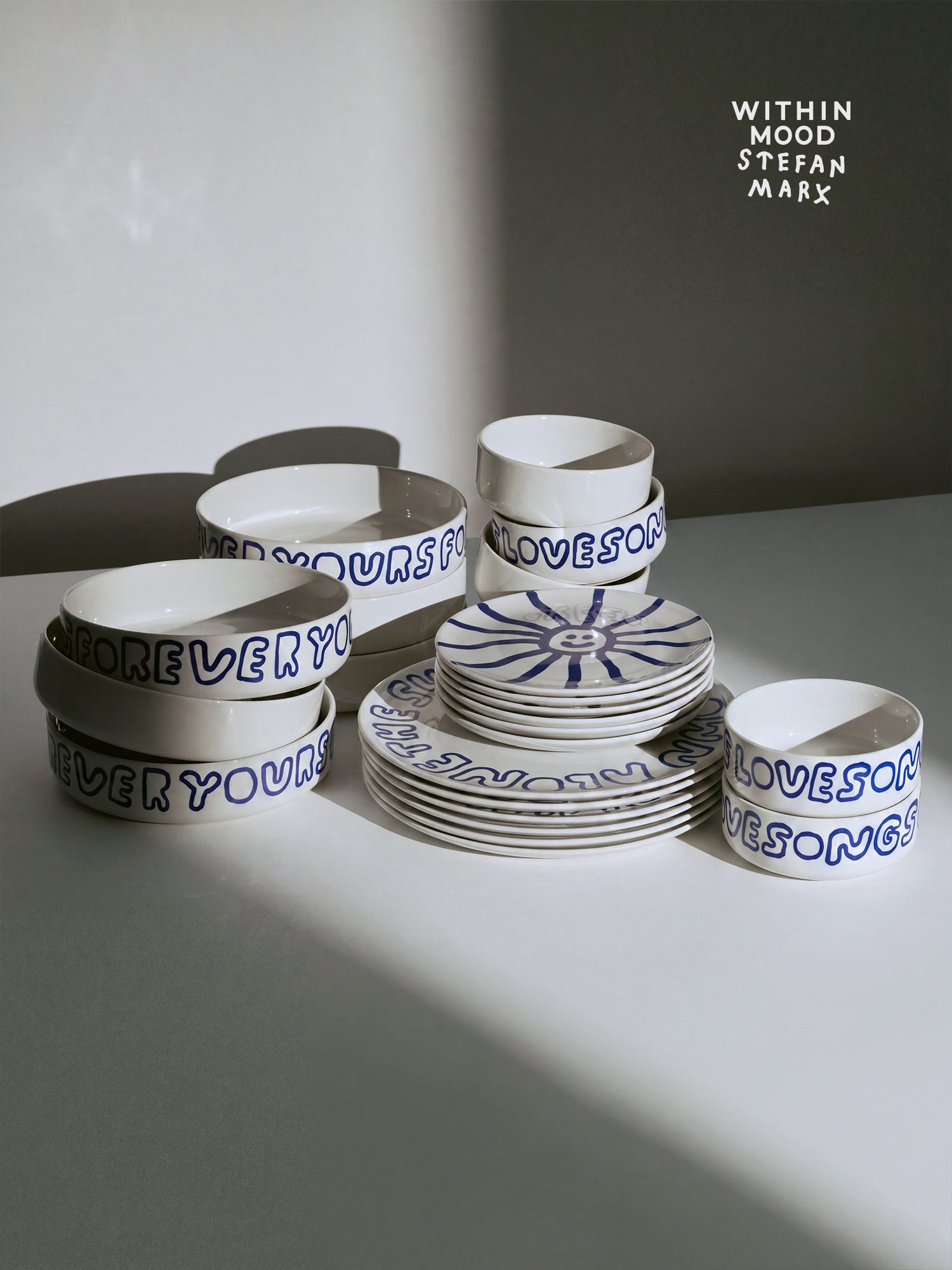 Tableware Set, Stefan Marx Ed., 24 pieces mixed
