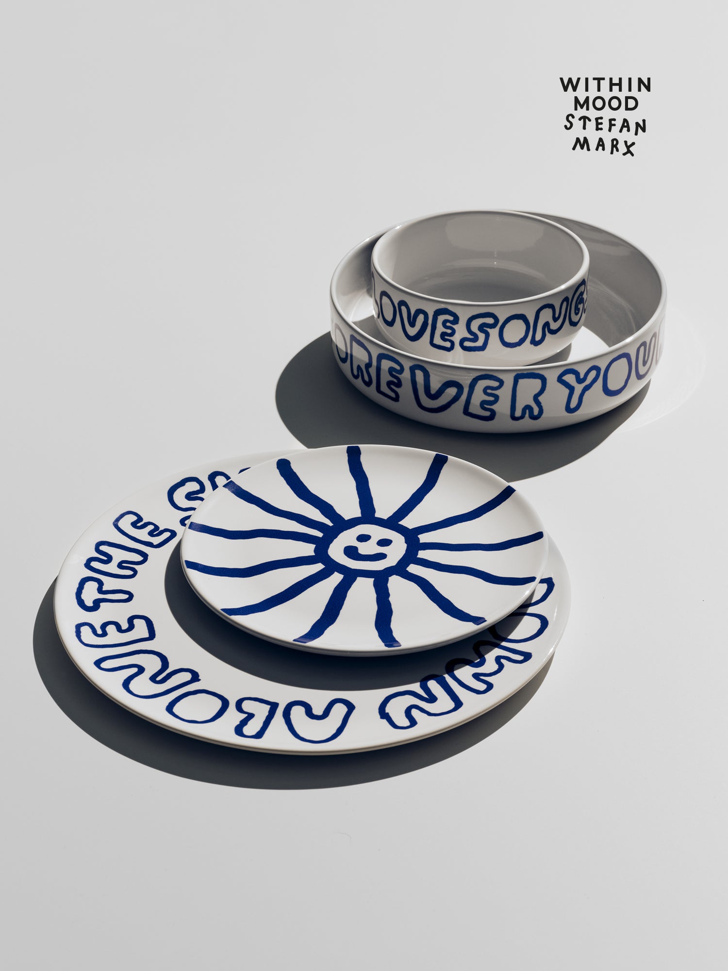 Tableware Set, Stefan Marx Ed., 4 pieces
