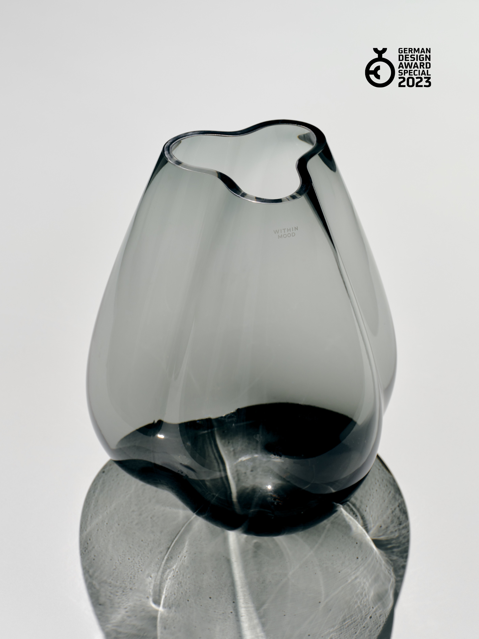 WITHIN MOOD THE VASE G3 "tulip", grau