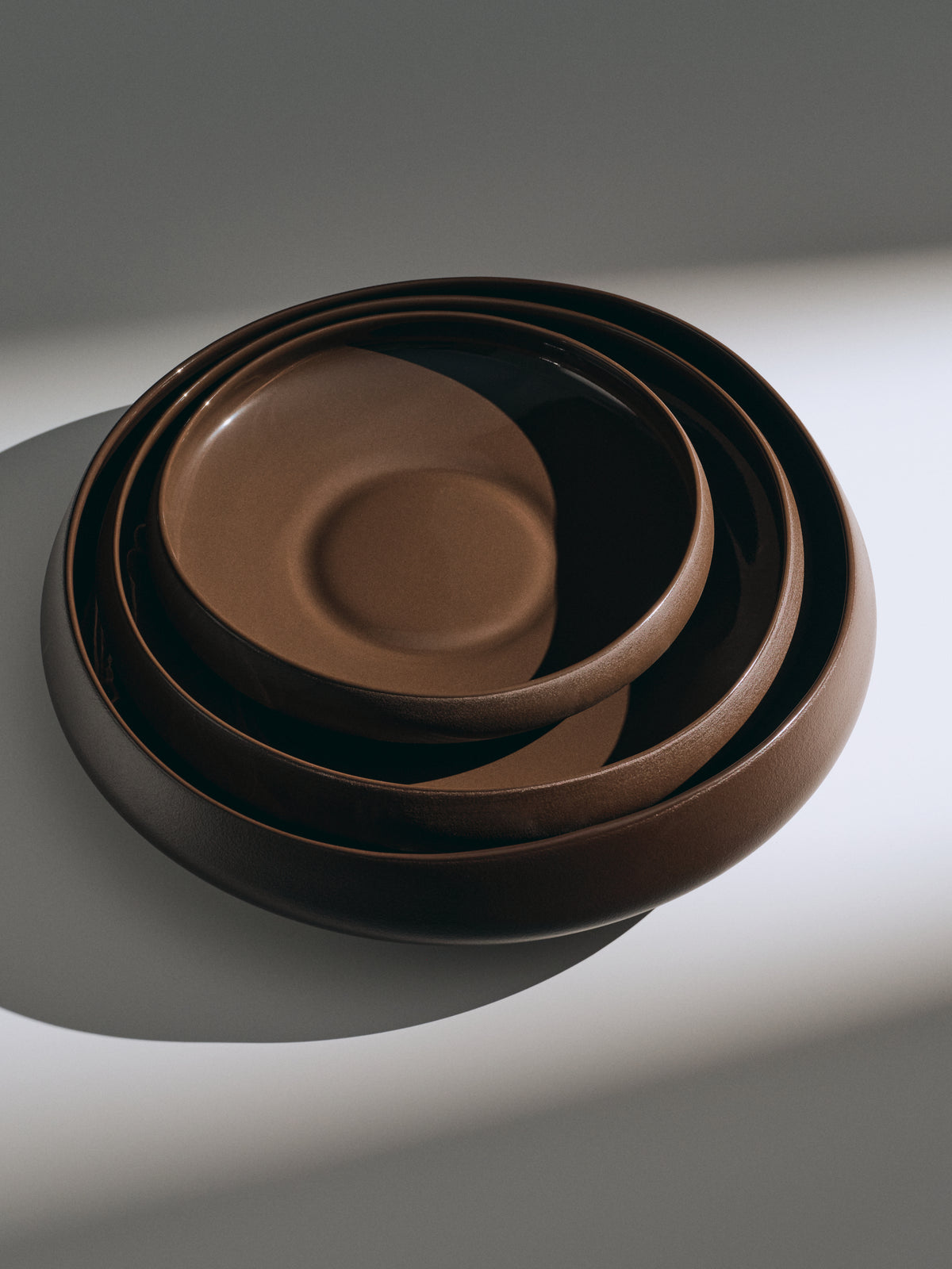 Centerpiece Set, darkbrown, all 3 sizes