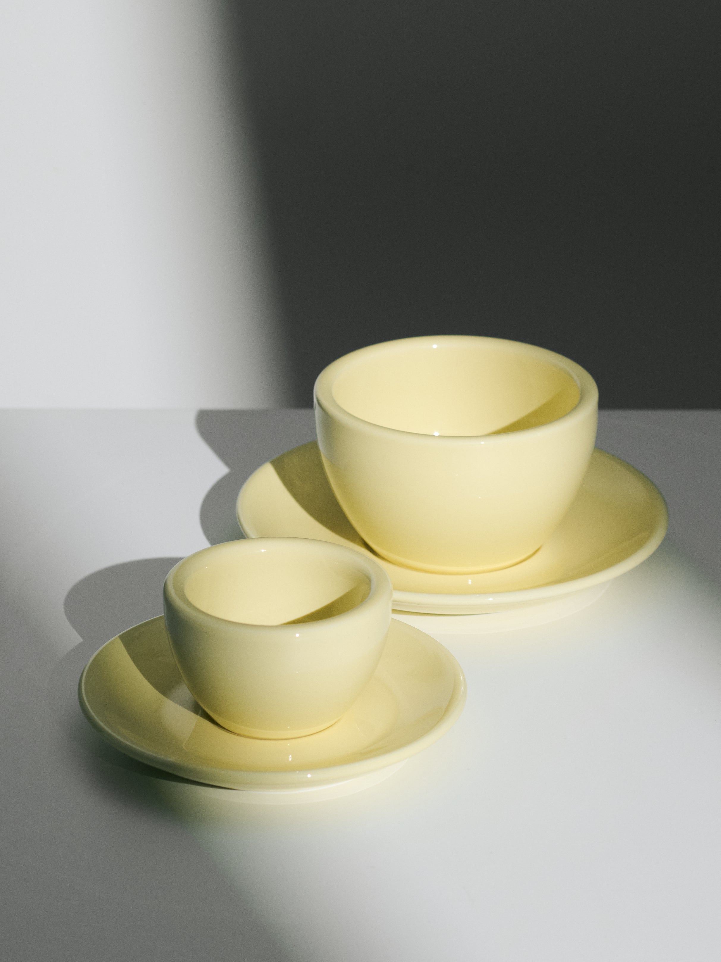 Cappuccino, butter, set of 2