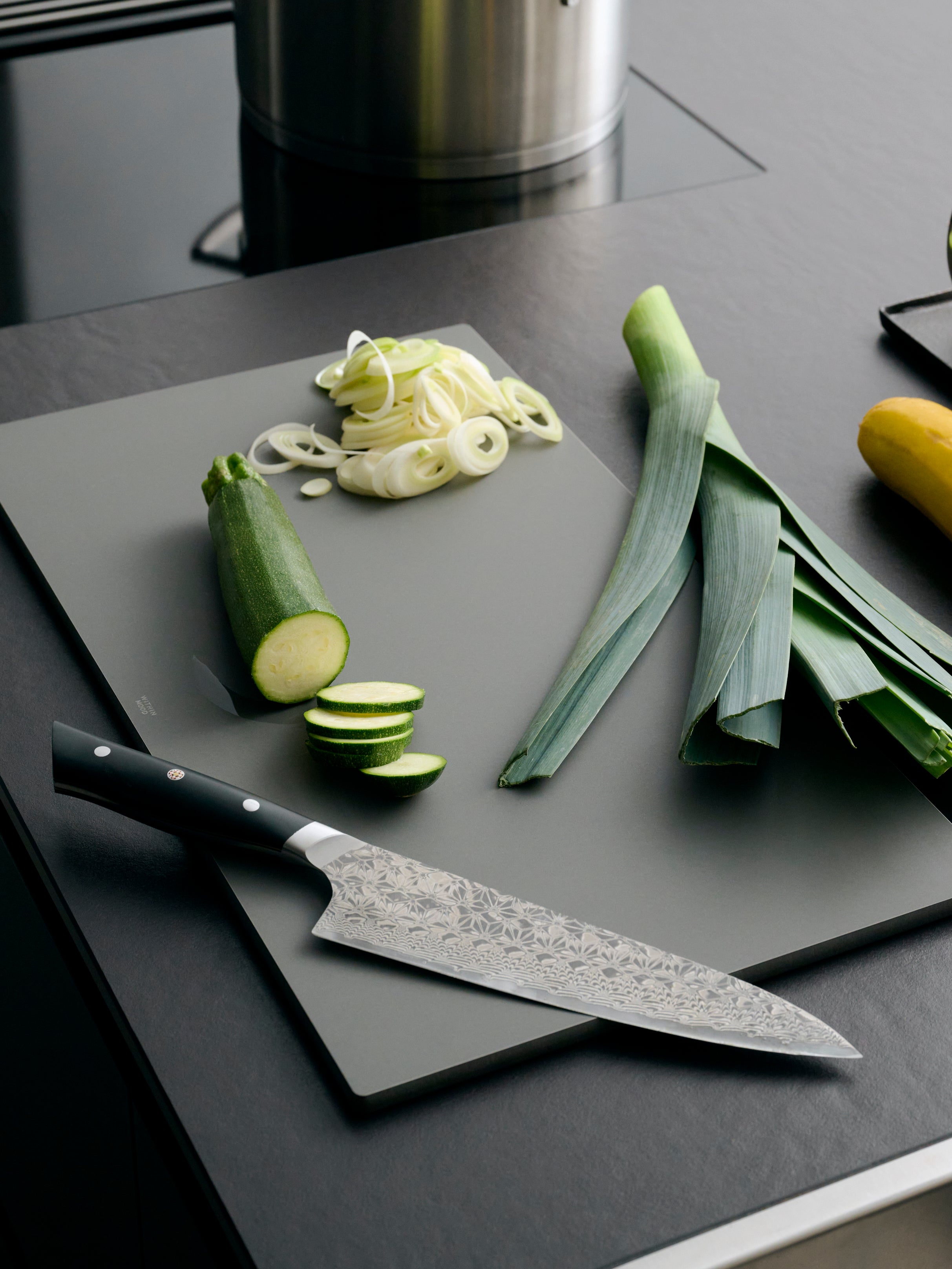 Cutting Board extra large, grey