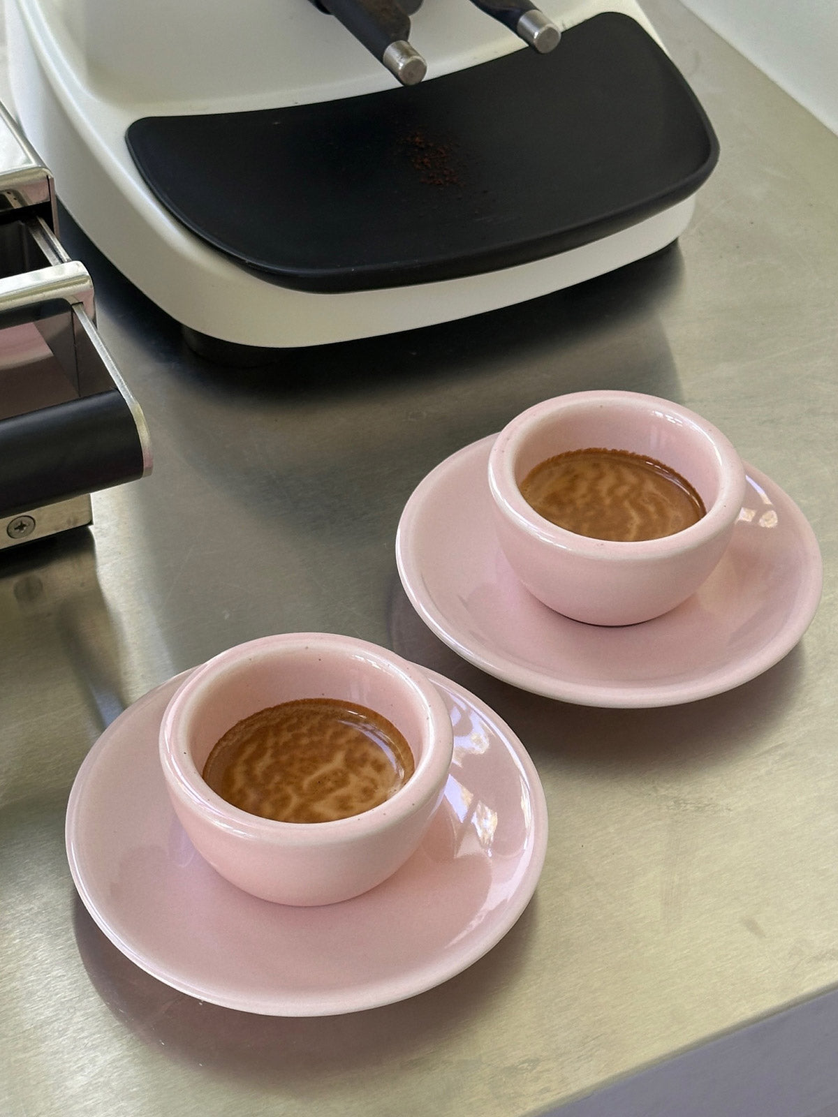 Espresso, milky pink, set of 2