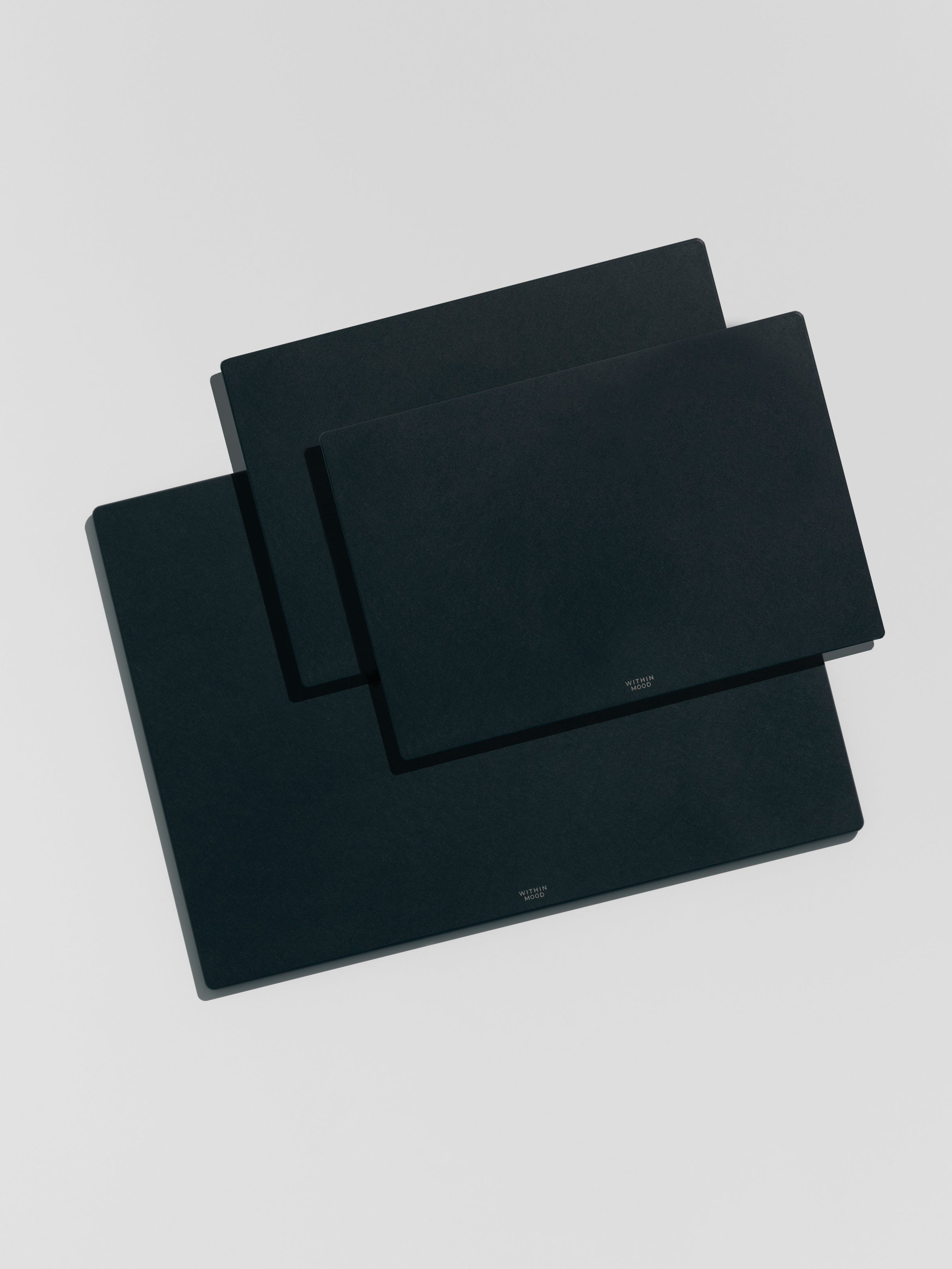 Cutting Board Bundle (2 Sizes), 2x small + 1x large, black