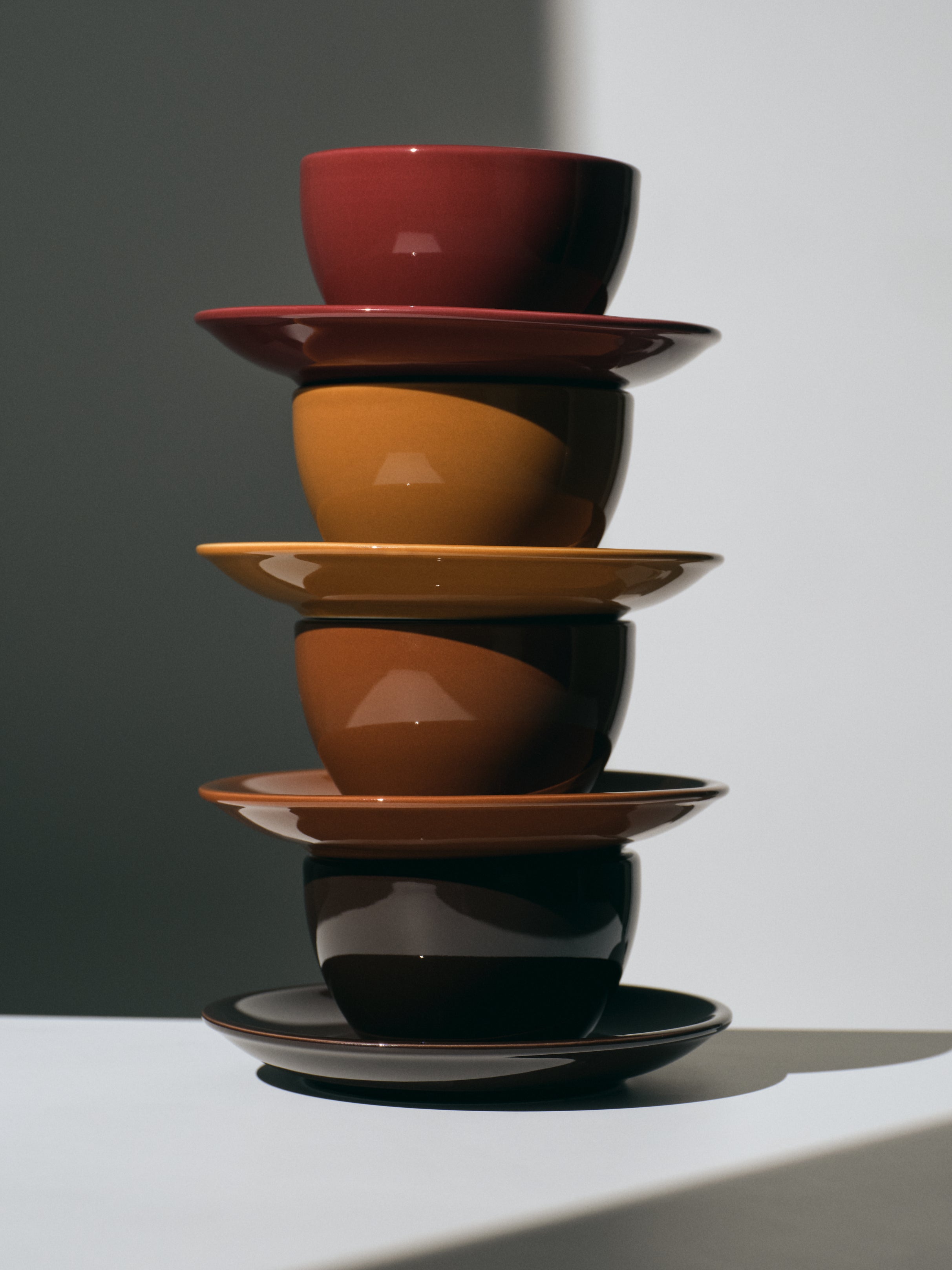 Cappuccino, mvb midcentury ed., set of 4