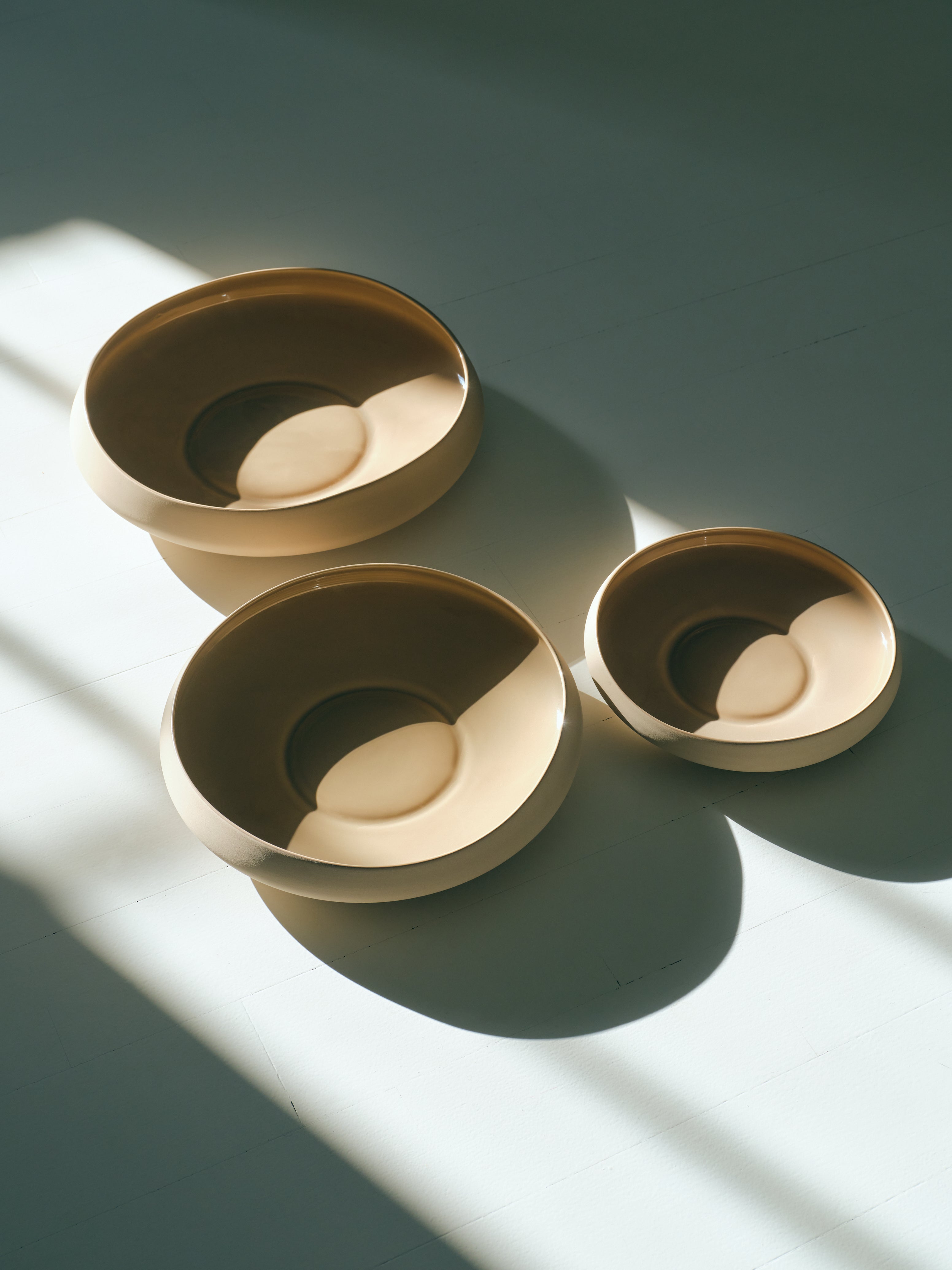Centerpiece medium, beige