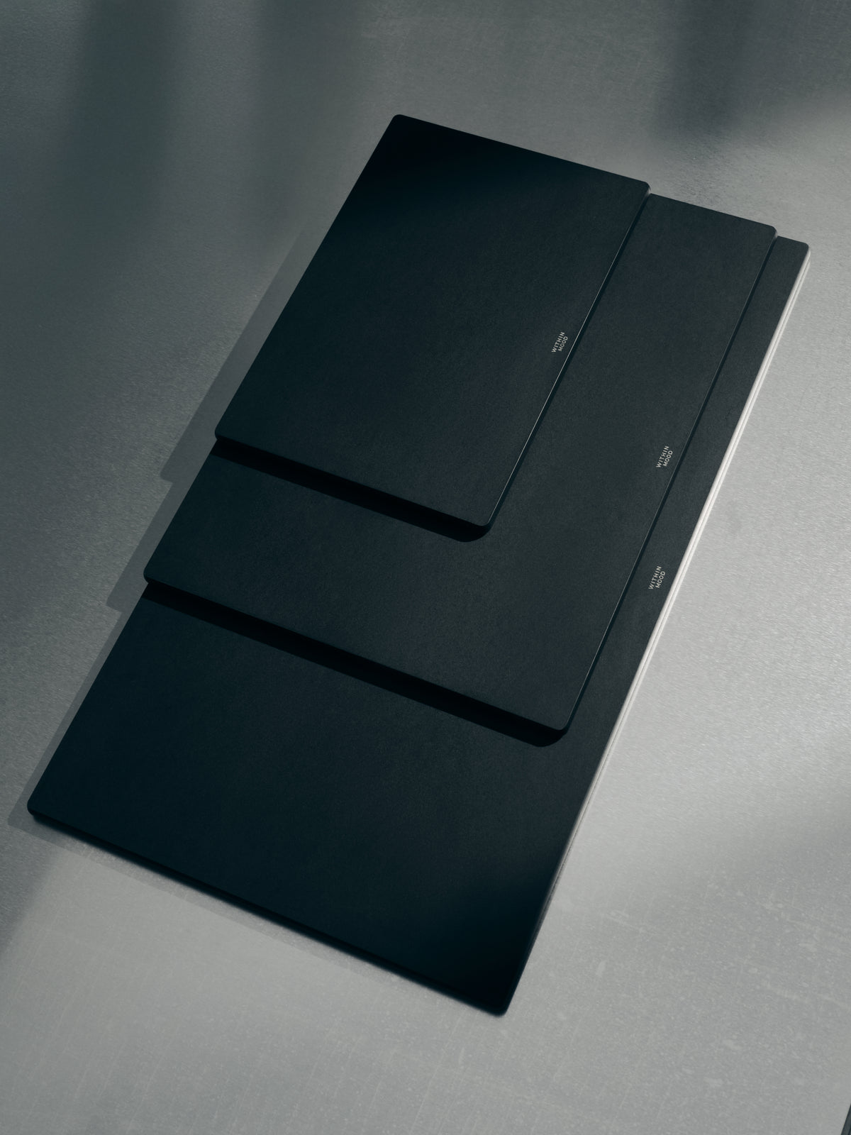 Cutting Board Set, all 3 Sizes, black + Board Butter