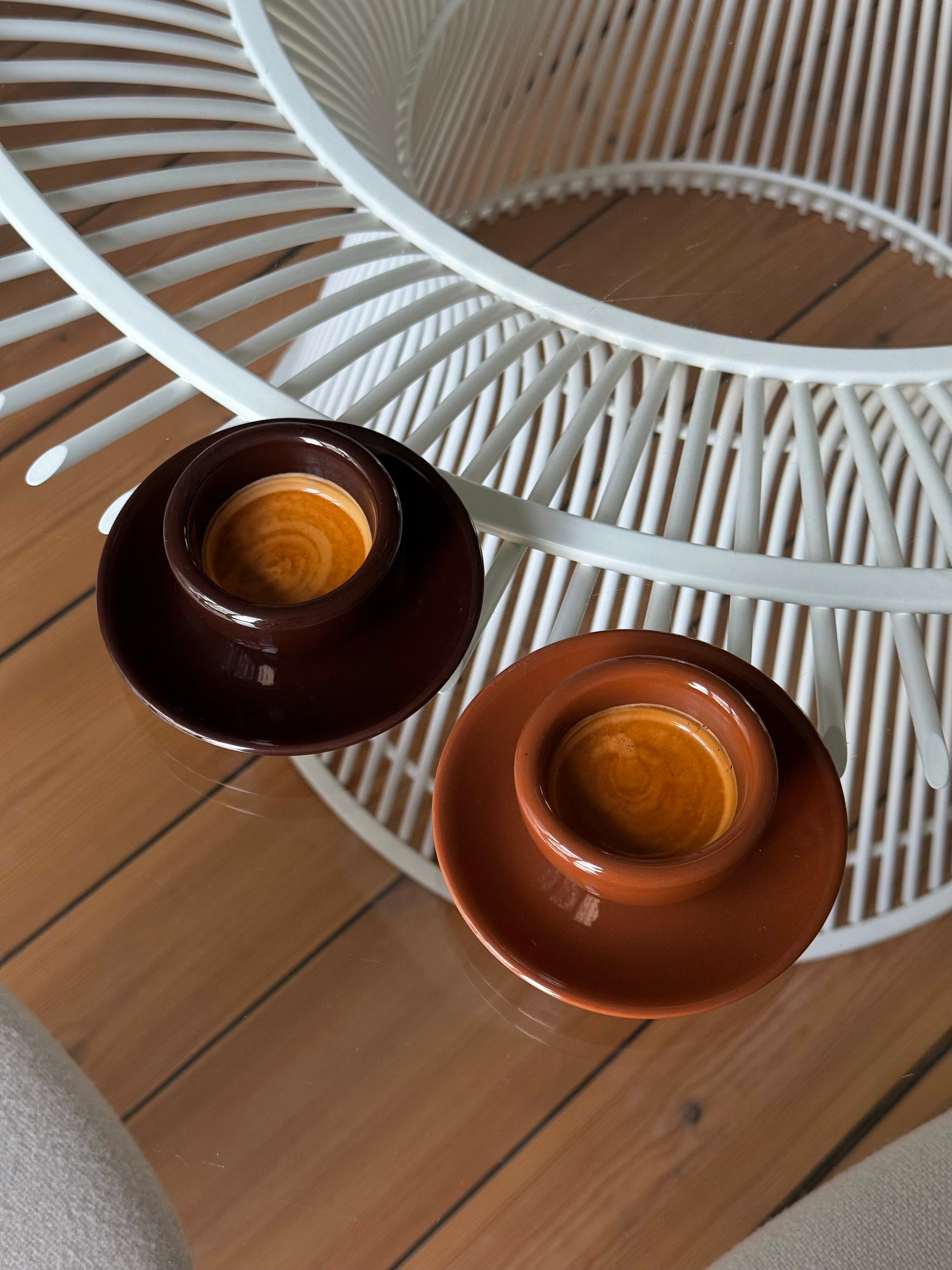 Espresso, pecan, set of 2
