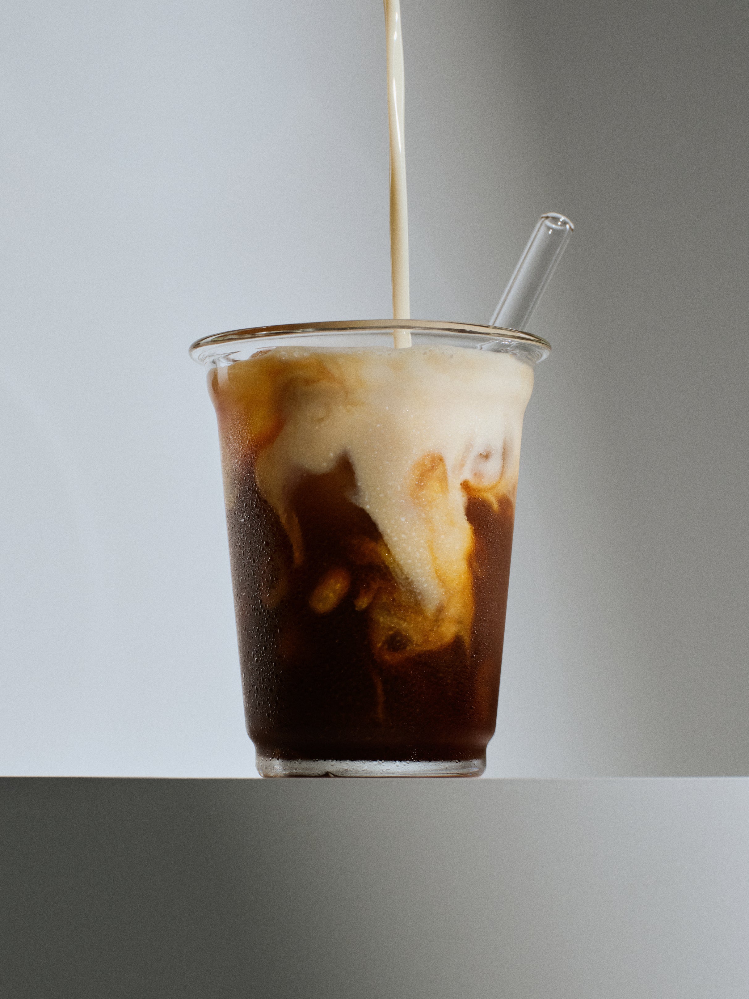 Mini Cold Cups, set of 2 + Espresso, creamwhite, set of 2