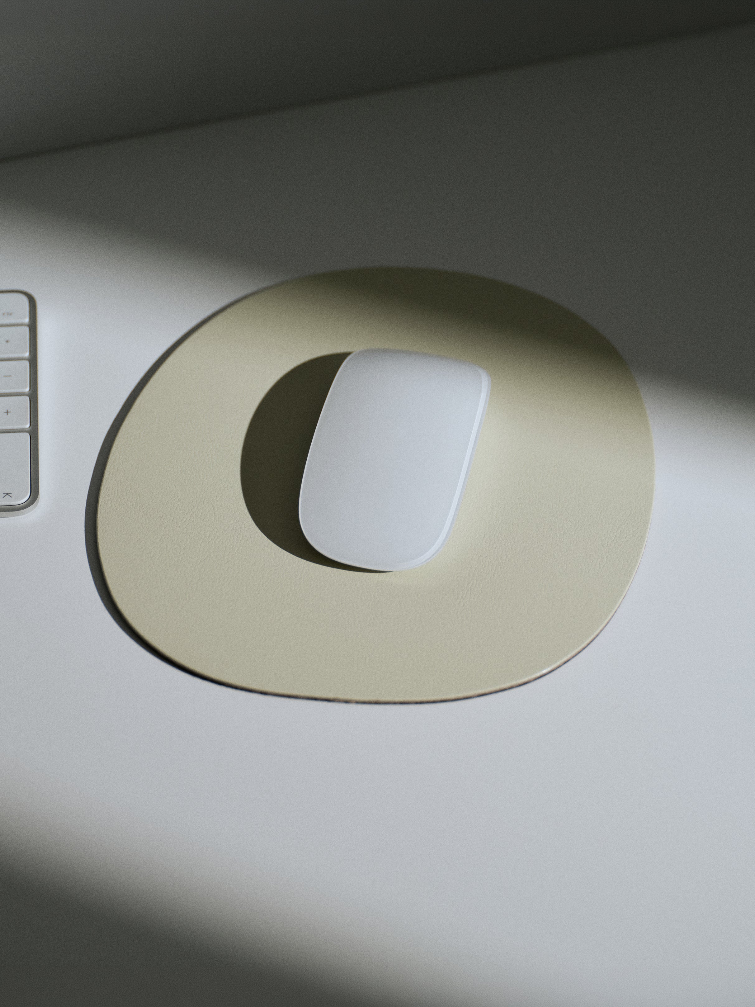 Mousepad, creamgreen