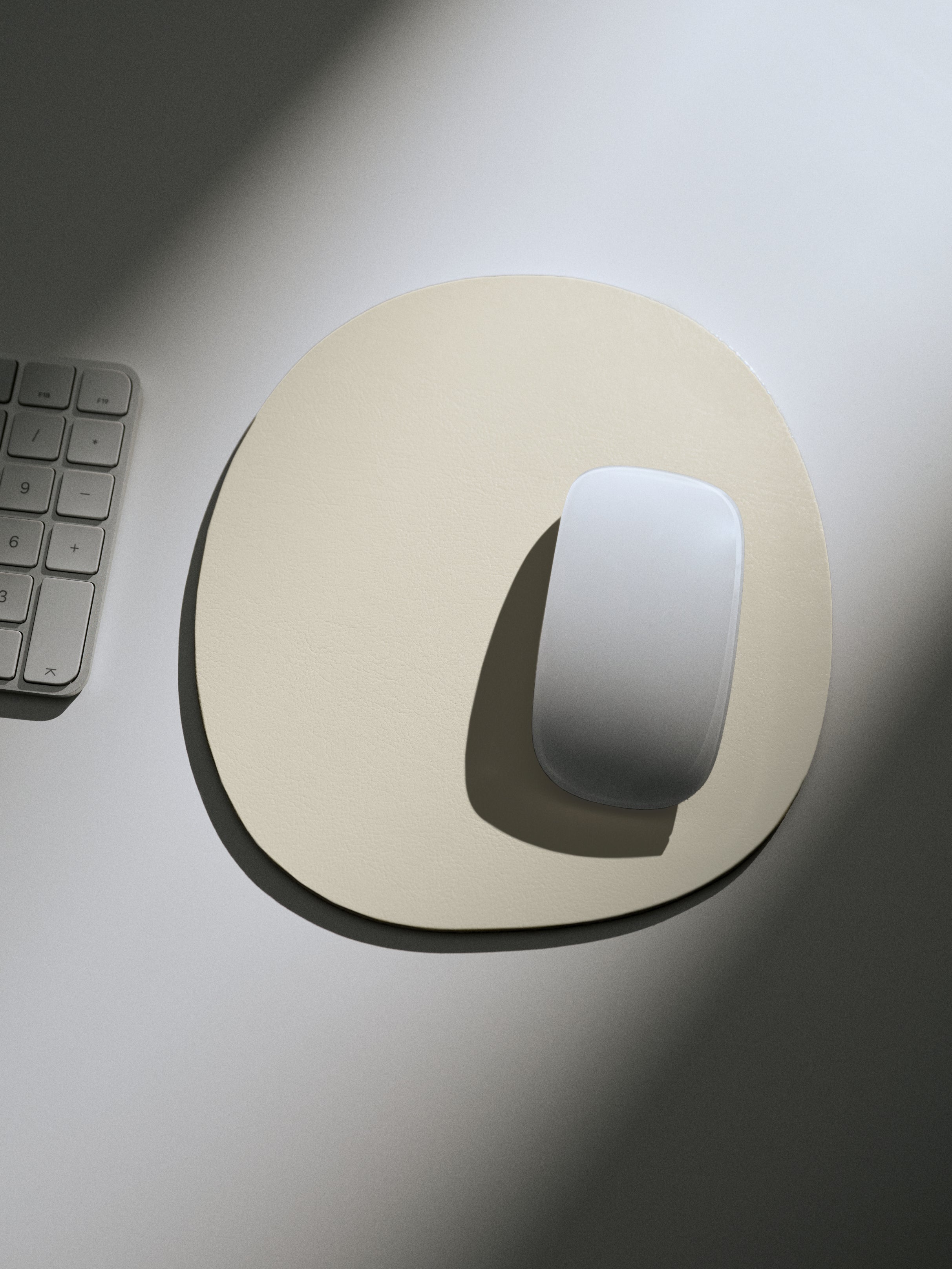 Mousepad, creamwhite