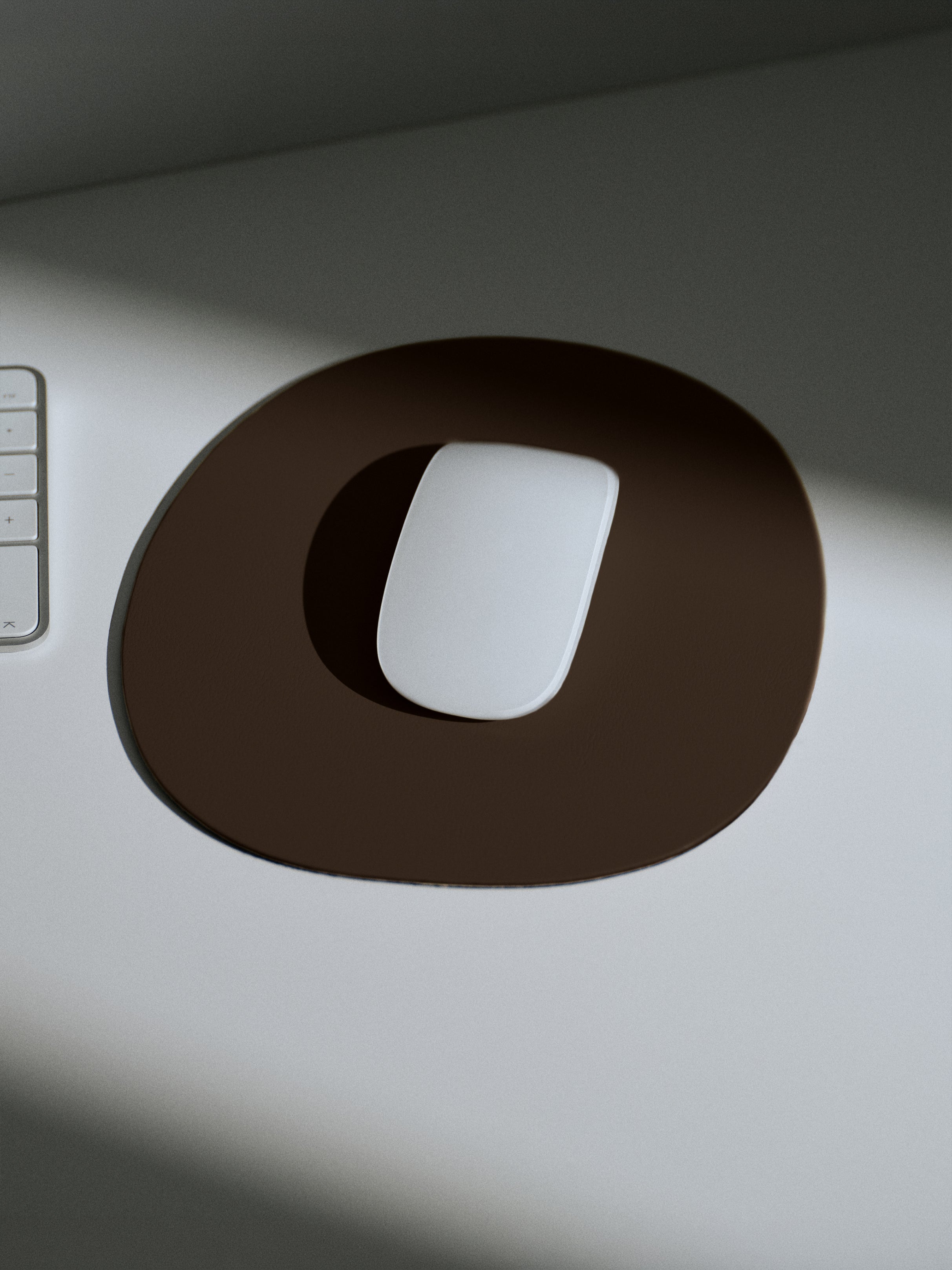 Mousepad, darkbrown