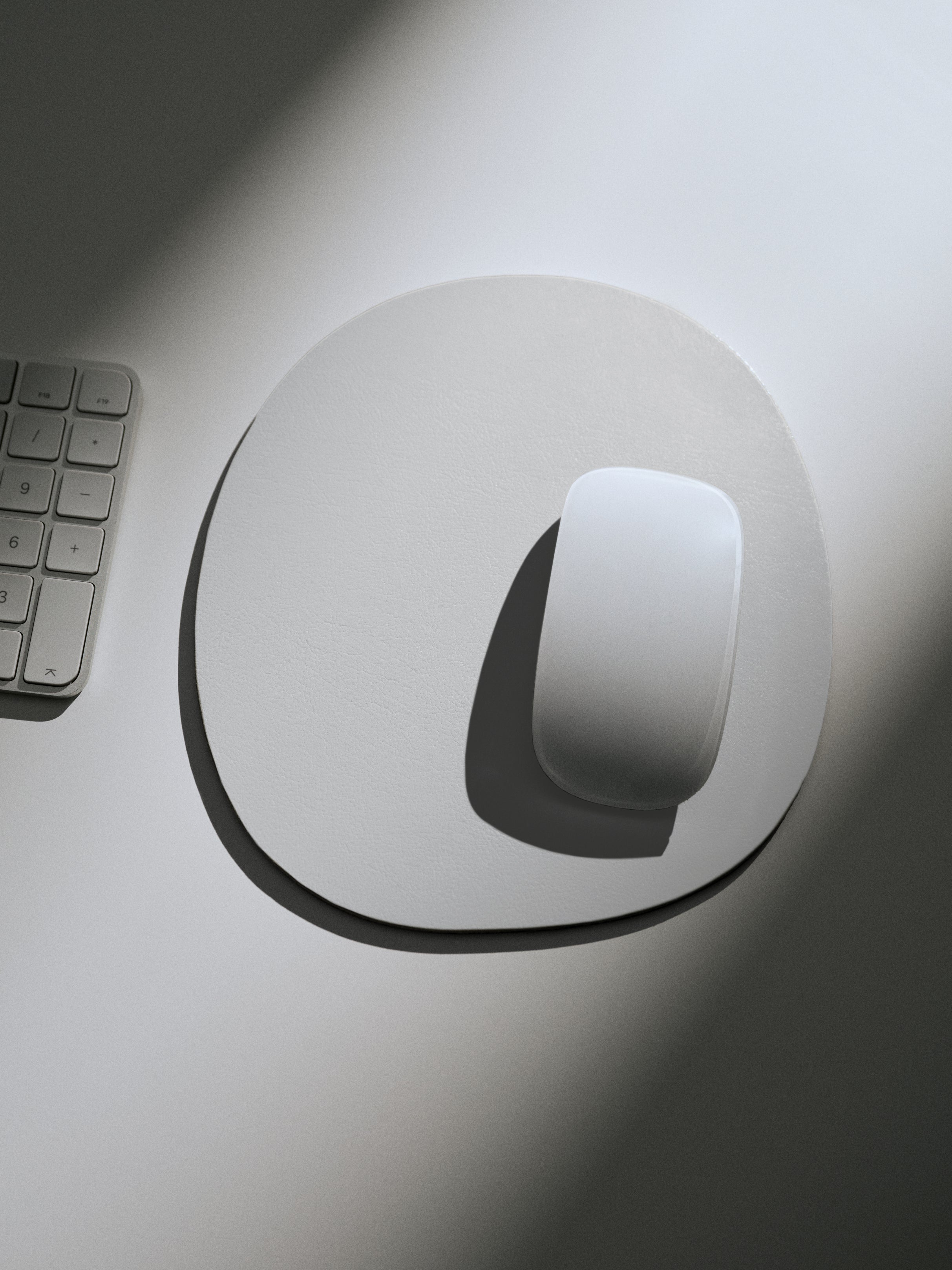 Mousepad, light grey