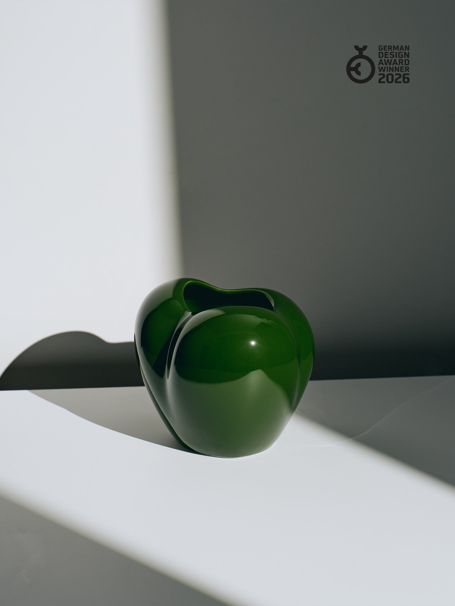 Poppy Vase Bundle, large + mini, racing green
