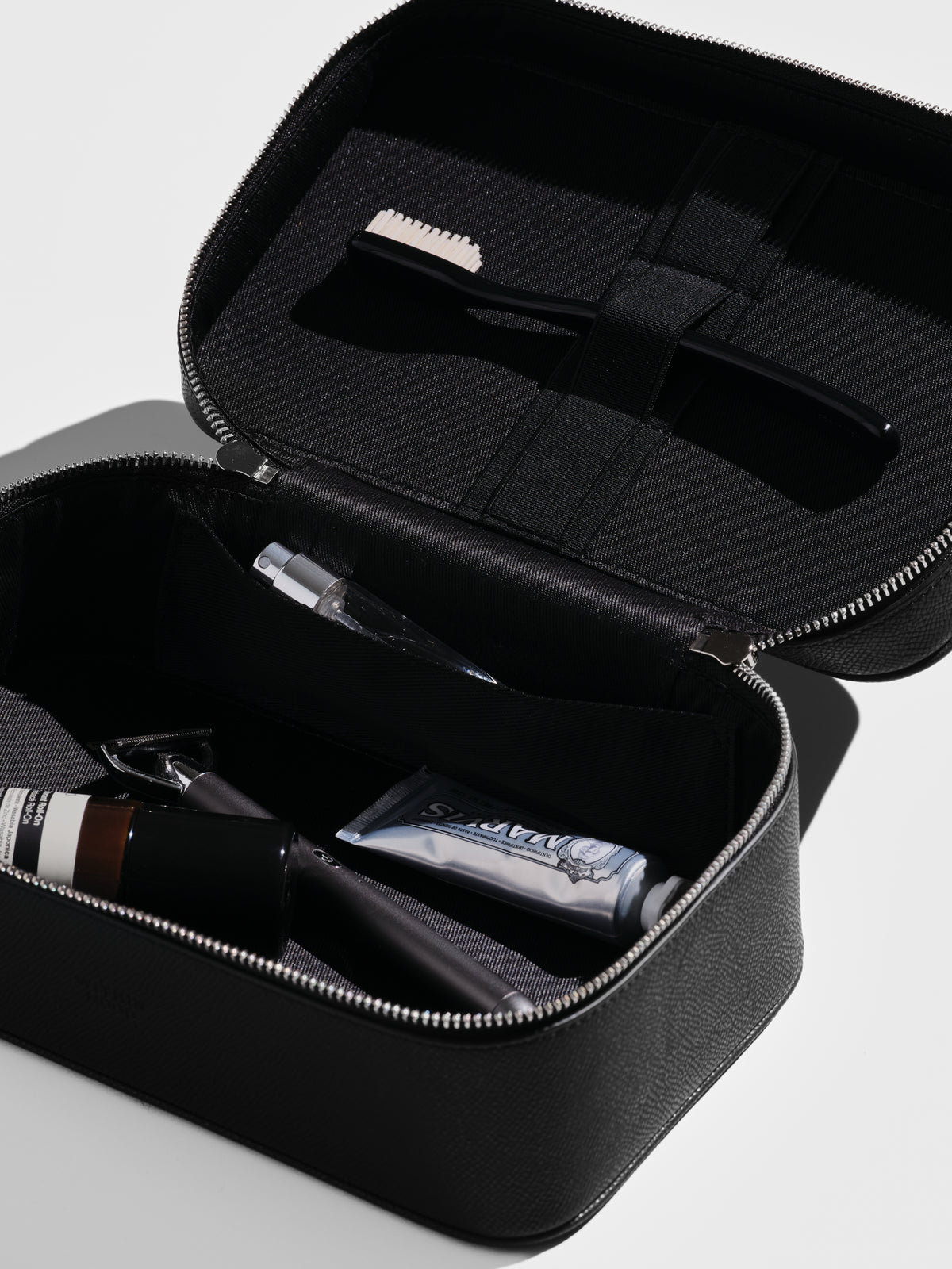 Vanity Case Set, black, two sizes