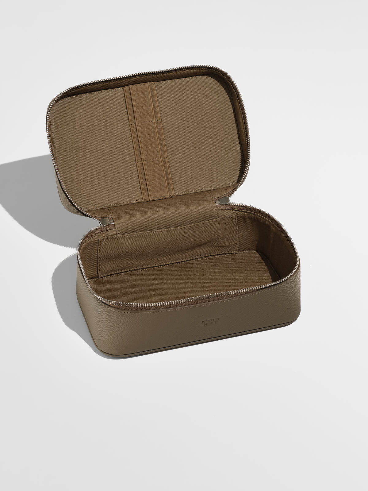 Vanity Case Set, truffle, two sizes