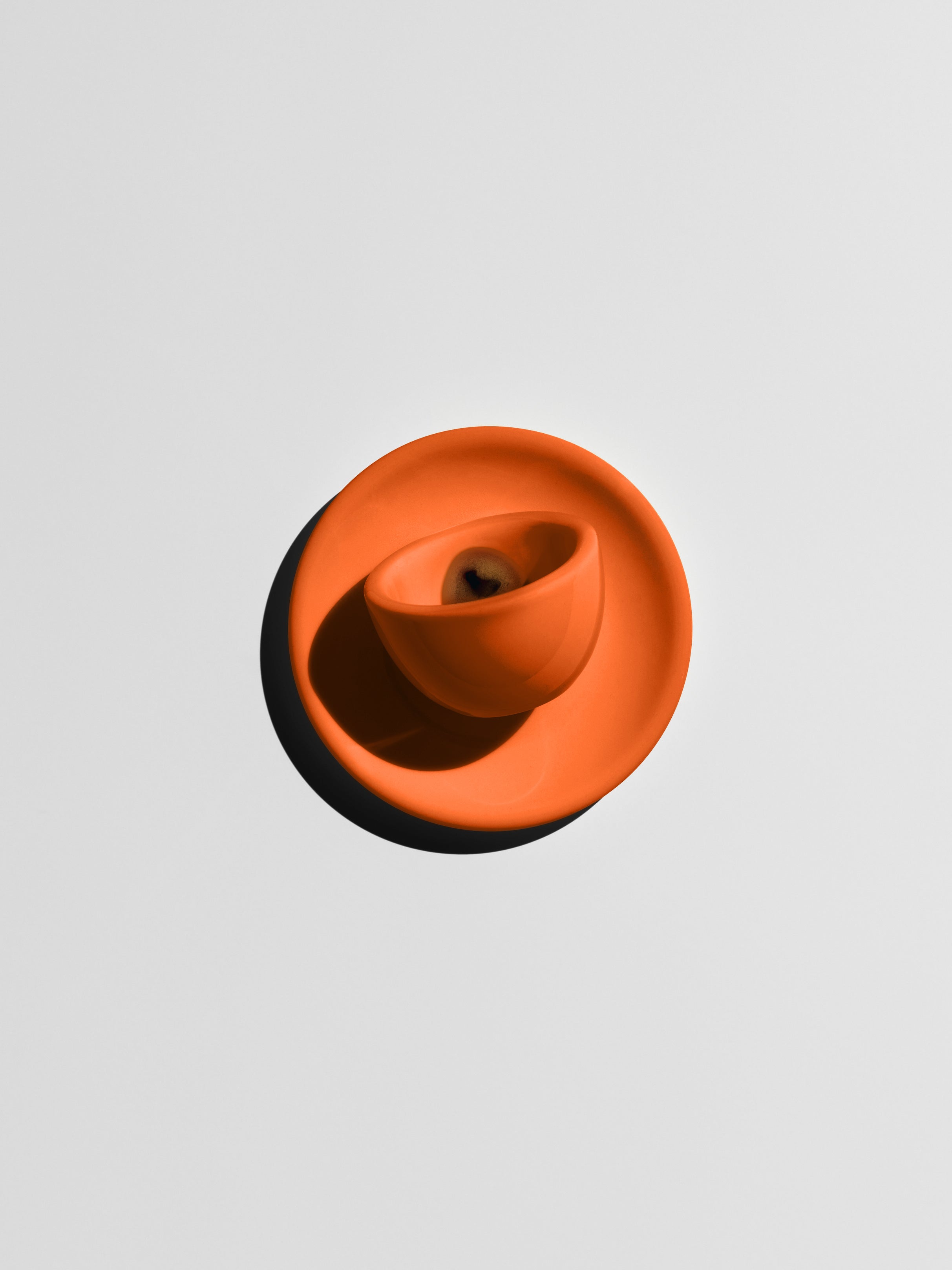 Espresso, orange, set of 2